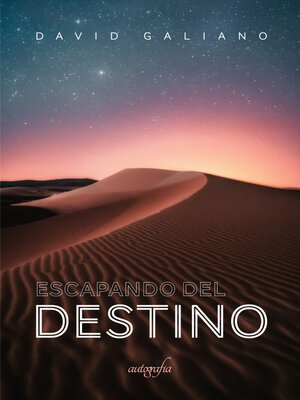 cover image of Escapando del destino